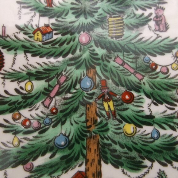 Spode England Christmas Tree Small Plate – Festive Classic! - Picture 5 of 8